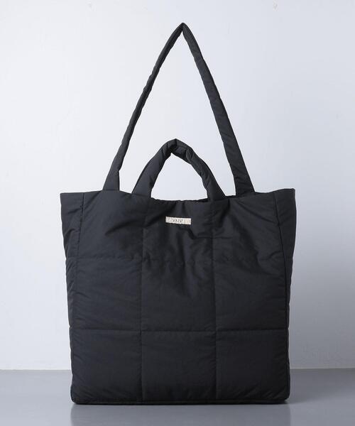 VALET/バレット(バレット)の「<VALET(バレット)> パディング トートバッグ(ショルダーバッグ・メンズ・ブラック/オフホワイト・FREE)」の3枚目の写真