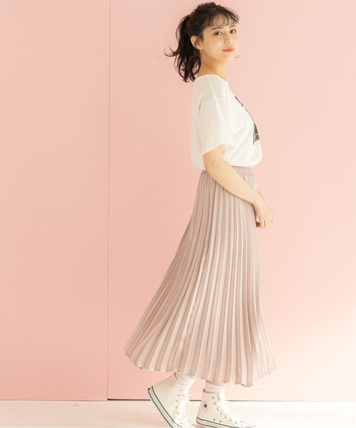 12Twelve Agenda(トゥエルブ アジェンダ)の「フォトプリントシャツ(Tシャツ/カットソー・レディース・ライトグレー/アイボリー・M)」の6枚目の写真