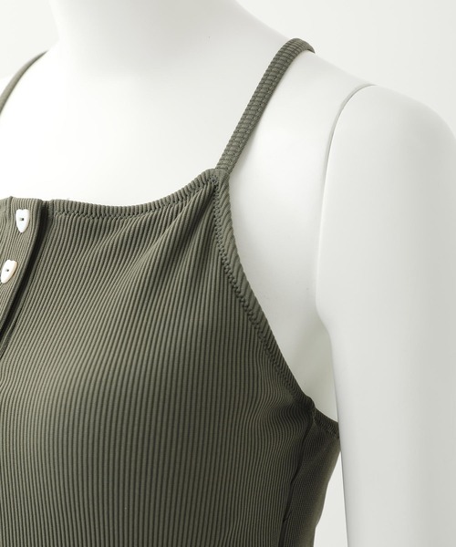 MILKFED.（ミルクフェド）の「MILKFED x OP ALL IN ONE SWIM SUIT（水着・レディース・ブラック/グリーン・SMALL/MEDIUM）」の13枚目の写真