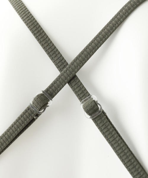 MILKFED.（ミルクフェド）の「MILKFED x OP ALL IN ONE SWIM SUIT（水着・レディース・ブラック/グリーン・SMALL/MEDIUM）」の12枚目の写真