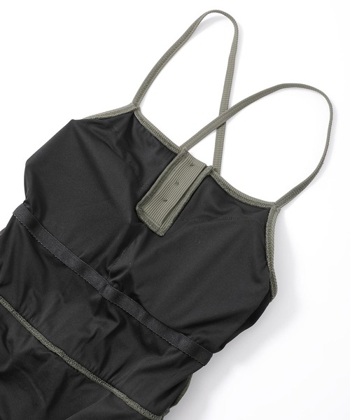 MILKFED.（ミルクフェド）の「MILKFED x OP ALL IN ONE SWIM SUIT（水着・レディース・ブラック/グリーン・SMALL/MEDIUM）」の10枚目の写真
