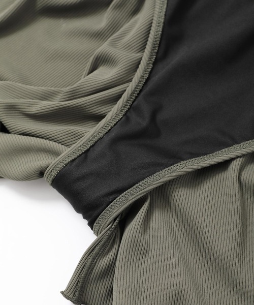 MILKFED.（ミルクフェド）の「MILKFED x OP ALL IN ONE SWIM SUIT（水着・レディース・ブラック/グリーン・SMALL/MEDIUM）」の14枚目の写真