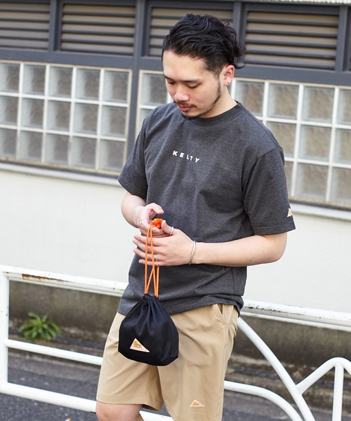 KELTY(ケルティ)の「【ZOZOTOWN限定】【KELTY/ケルティ】ユニセックスペナントロゴTee(Tシャツ/カットソー・メンズ・ホワイト/チャコールグレー/サックスブルー・M/L/XL/LARGE/X-LARGE/MEDIUM)」の9枚目の写真