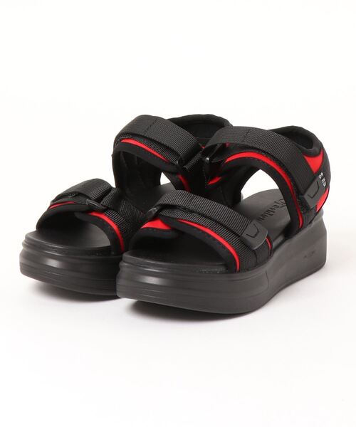 Anuenue(アヌエヌエ)の「スポーツサンダルレディース靴シューズ厚底スポーツサンダル(サンダル・レディース・ブラック/レッド・22.5cm/23.5cm/24.5cm/23.0cm/24.0cm/25.0cm/22.0cm)」の9枚目の写真