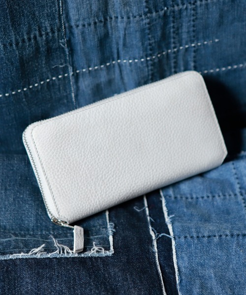 Creed（クリード）の「Creed×RattleTrap 別注エヌガモラウンドロングウォレット（財布・メンズ・ホワイト/ブラック・FREE）」の2枚目の写真