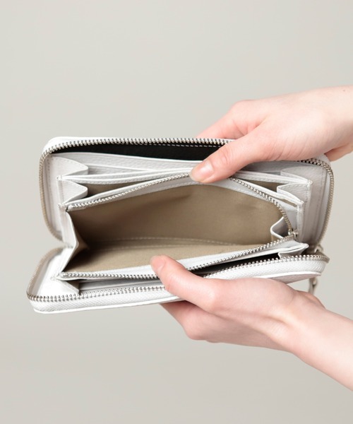 Creed（クリード）の「Creed×RattleTrap 別注エヌガモラウンドロングウォレット（財布・メンズ・ホワイト/ブラック・FREE）」の10枚目の写真