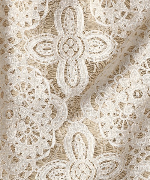 Comme Ca Mature(コムサマチュア)の「レーススカート(スカート・レディース・アイボリー/グレー・FREE)」の8枚目の写真