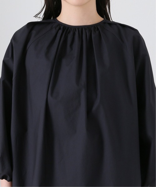 journal standard L'essage（ジャーナルスタンダードレサージュ）の「ギャザーボリュームブラウス（シャツ/ブラウス・レディース・ブラック/ホワイト・FREE）」の9枚目の写真