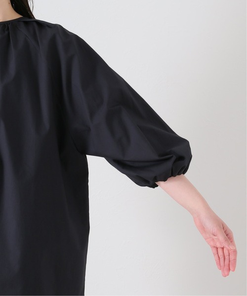 journal standard L'essage（ジャーナルスタンダードレサージュ）の「ギャザーボリュームブラウス（シャツ/ブラウス・レディース・ブラック/ホワイト・FREE）」の7枚目の写真