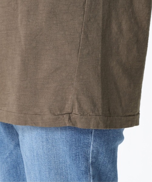 FRAMeWORK（フレームワーク）の「ロングスラブロゴTシャツ◆（Tシャツ/カットソー・レディース・ホワイト/グレー/ベージュ・FREE）」の15枚目の写真