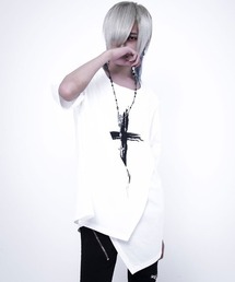 シヴァーライズ　ベロア　ドレープ　トップス　V系　ホスト系 CIVARIZE（シヴァーライズ）の「『CIVARIZE』ベロアチェーン