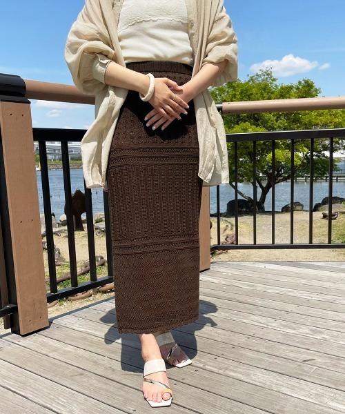 apres jour clair(アプレジュールクレア)の「【apres jour clair】clairフェミニンスタイル3点SET【ZOZOTOWN限定アイテム】(シャツ/ブラウス・レディース・ピンクベージュ/オフホワイト/ライトベージュ・X-LARGE/フリー)」の6枚目の写真