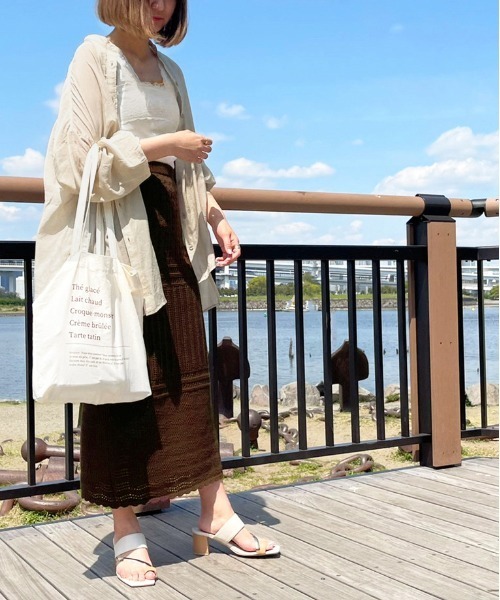 apres jour clair(アプレジュールクレア)の「【apres jour clair】clairフェミニンスタイル3点SET【ZOZOTOWN限定アイテム】(シャツ/ブラウス・レディース・ピンクベージュ/オフホワイト/ライトベージュ・X-LARGE/フリー)」の11枚目の写真