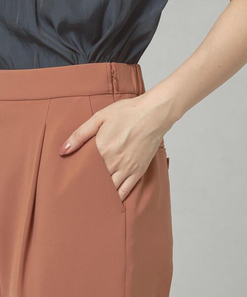 closet story(クローゼットストーリー)の「<closet story(クローゼットストーリー)>アジャスター テーパード パンツ -ウォッシャブル-(その他パンツ・レディース・ブラック/オレンジ系その他・FREE)」の7枚目の写真