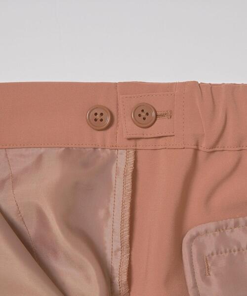 closet story(クローゼットストーリー)の「<closet story(クローゼットストーリー)>アジャスター テーパード パンツ -ウォッシャブル-(その他パンツ・レディース・ブラック/オレンジ系その他・FREE)」の12枚目の写真