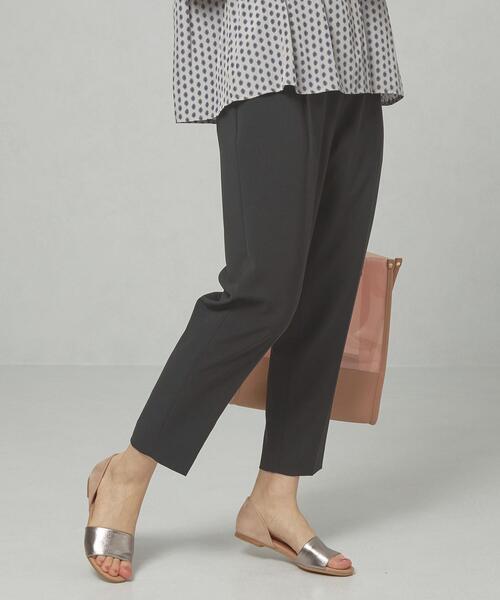closet story(クローゼットストーリー)の「<closet story(クローゼットストーリー)>アジャスター テーパード パンツ -ウォッシャブル-(その他パンツ・レディース・ブラック/オレンジ系その他・FREE)」の15枚目の写真