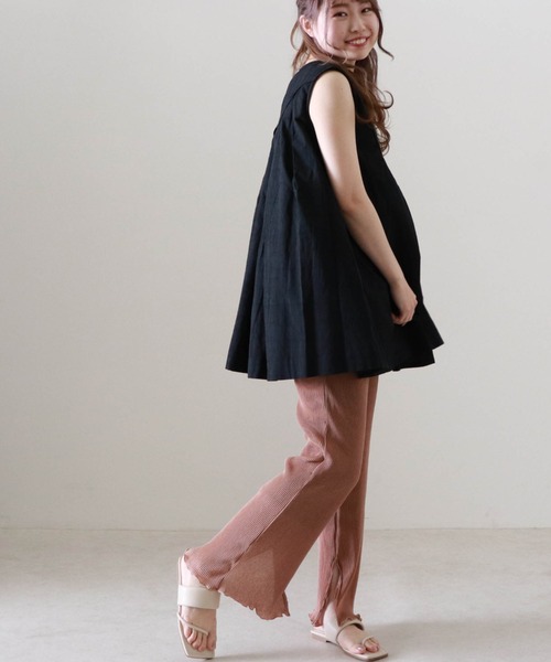 Cheek（チーク）の「パイピングタックフレアブラウス（シャツ/ブラウス・レディース・ホワイト/ブラック/イエロー・MEDIUM）」の10枚目の写真