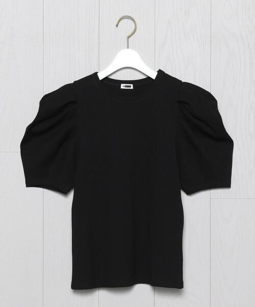 Tシャツ(半袖/袖なし) H BEAUTY&amp;YOUTH - VINTAGE COTTON RIB TUCK H BEAUTY&YOUTH UNITED ARROWS（エイチビューティーアンドユース