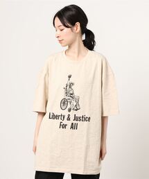MIXTA | MIXTA/ミクスタ　LIBERTY JUSTICE BIG TEE リバティージャスティスビッグティー(Tシャツ/カットソー)