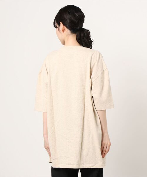 MIXTA（ミクスタ）の「MIXTA/ミクスタ　LIBERTY JUSTICE BIG TEE リバティージャスティスビッグティー（Tシャツ/カットソー・レディース・オートミール・XX-LARGE）」の3枚目の写真