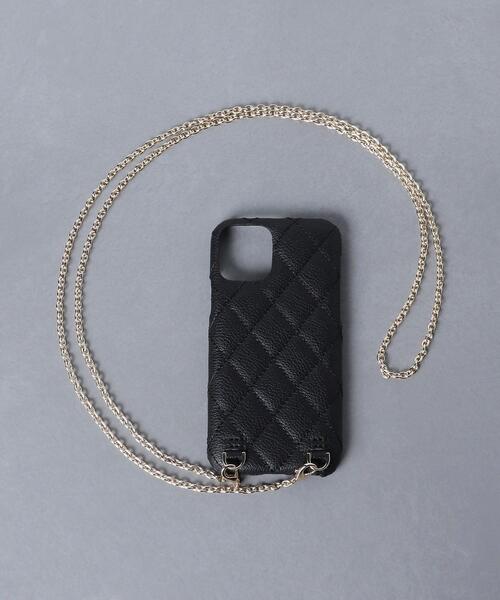 UNITED ARROWS（ユナイテッドアローズ）の「UWFM QLT 2WAY iPhone 11 Pro スマートフォンケース（スマホケース/カバー・レディース・ホワイト/ブラック・FREE）」の3枚目の写真