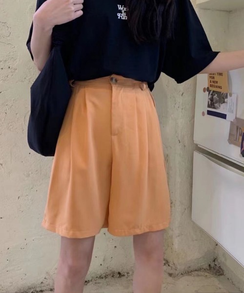 MANGROVE（マングローブ）の「カジュアルカラーショートパンツ（その他パンツ・レディース・ブラック/パープル/オレンジ・FREE）」の11枚目の写真