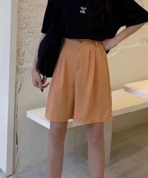 MANGROVE（マングローブ）の「カジュアルカラーショートパンツ（その他パンツ・レディース・ブラック/パープル/オレンジ・FREE）」の13枚目の写真