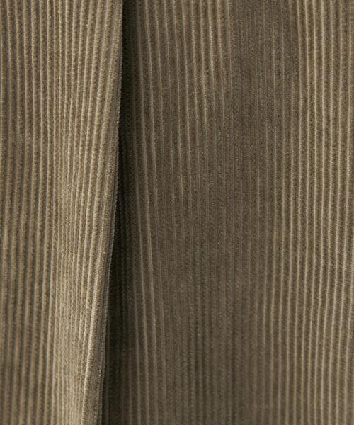 CITEN（シテン）の「＜CITEN（シテン）＞コーデュロイ 2プリーツ トラウザーズ パンツ（その他パンツ・メンズ・グレー/ナチュラル・M/L）」の9枚目の写真