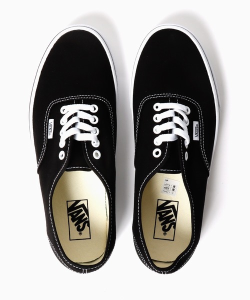 VANS（バンズ）の「VANS/ヴァンズ AUTHENTIC スニーカー　2026年春夏（スニーカー・メンズ・ブラック/ブラック×ホワイト・8/8h/9/9h/10）」の6枚目の写真