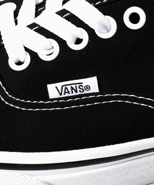 VANS（バンズ）の「VANS/ヴァンズ AUTHENTIC スニーカー　2026年春夏（スニーカー・メンズ・ブラック/ブラック×ホワイト・8/8h/9/9h/10）」の11枚目の写真