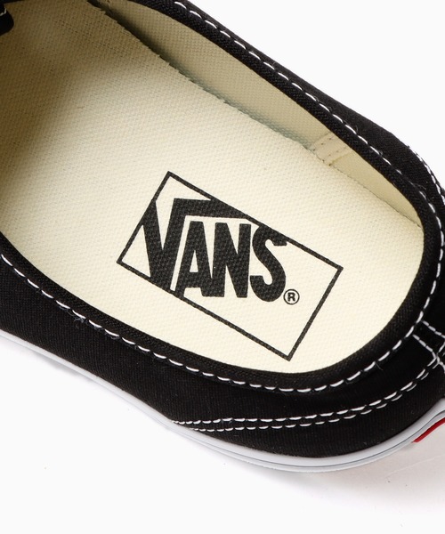 VANS（バンズ）の「VANS/ヴァンズ AUTHENTIC スニーカー　2026年春夏（スニーカー・メンズ・ブラック/ブラック×ホワイト・8/8h/9/9h/10）」の9枚目の写真