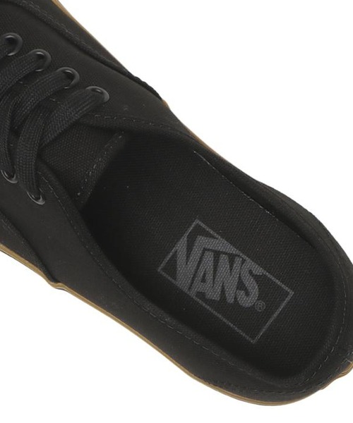 VANS(バンズ)の「VANS/ヴァンズ AUTHENTIC スニーカー 秋 秋服 2026年秋冬(スニーカー・メンズ・ブラック/ブラック×ホワイト/ブラック系1・8/8h/9/9h/10)」の12枚目の写真