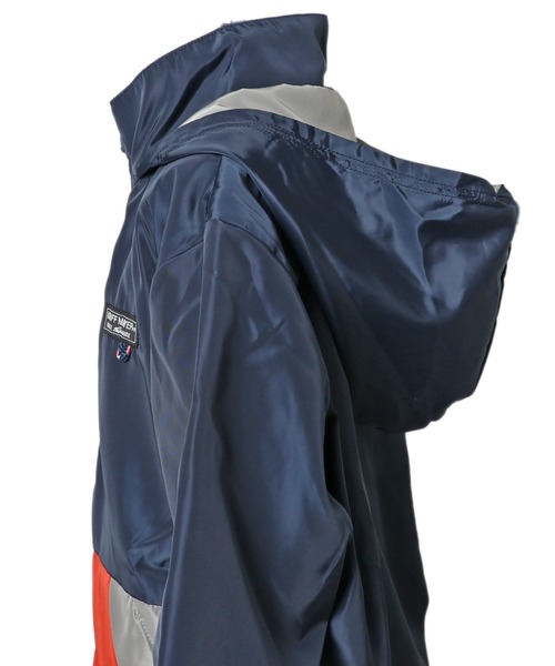 KRIFF MAYER Kid's Collection（クリフメイヤーキッズコレクション）の「レトスポJK（ナイロンジャケット・キッズ・ダークグレー/モカ/ネイビー・120/130/140/150/160/170）」の6枚目の写真