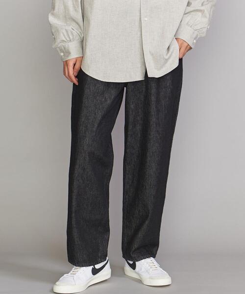 BEAUTY&YOUTH UNITED ARROWS（ビューティーアンドユースユナイテッドアローズ）の「BY バルーンシルエット 5P スラブ デニムパンツ（デニムパンツ・メンズ・ブラック/オフホワイト/ネイビー・28inch/30inch/34inch/32inch）」の6枚目の写真