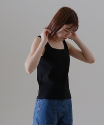 Cheek | コットンテレコカップ付タンクトップ(タンクトップ)