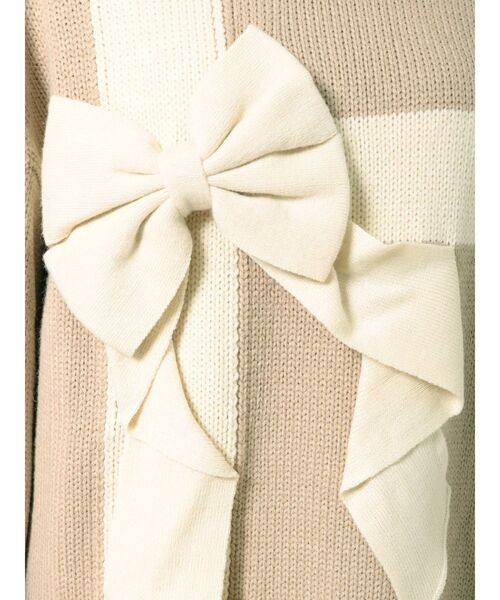 merry jenny（メリージェニー）の「プレゼントリボンタートルニットワンピース（ワンピース・レディース・ブラック/ベージュ/ブルー/アイボリー・FREE）」の16枚目の写真