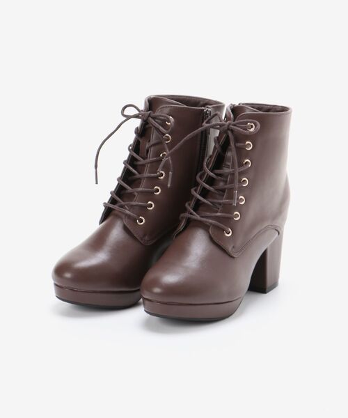 MAJESTIC LEGON（マジェスティックレゴン）の「レースアップレディブーツ（ブーツ・レディース・ブラック/ブラウン/グレー/アイボリー・SMALL/MEDIUM/LARGE/X-LARGE）」の20枚目の写真