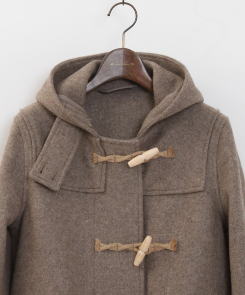 goa（ゴア）の「ラクーンファー付ダッフルコート（ダッフルコート・レディース・グレー/ブラウン・FREE）」の8枚目の写真