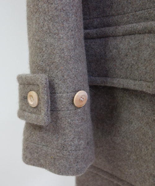 goa（ゴア）の「ラクーンファー付ダッフルコート（ダッフルコート・レディース・グレー/ブラウン・FREE）」の9枚目の写真