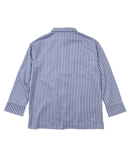 SINK kotohayokozawa（シンク コトハヨコザワ）の「STRIPED PAJAMAS SET（ルームウェア/パジャマ・レディース・ブラウン系その他/ブルー系その他・M/L）」の4枚目の写真