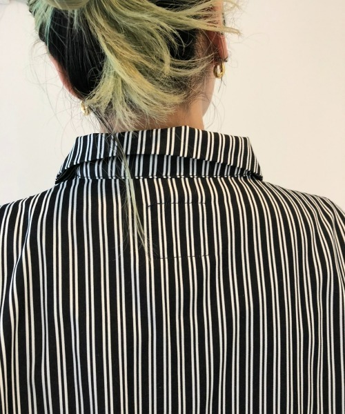 SINK kotohayokozawa（シンク コトハヨコザワ）の「STRIPED PAJAMAS SET（ルームウェア/パジャマ・レディース・ブラウン系その他/ブルー系その他・M/L）」の22枚目の写真