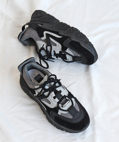 NOFALL（ノーフォール）の「ボリュームソールダッドスニーカー（スニーカー・レディース・ホワイト/ベージュ/グレー/ブラック・S/M/L/LL/3L/SS）」の4枚目の写真