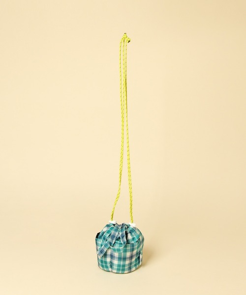 KEITA MARUYAMA(ケイタマルヤマ)の「【KEITA MARUYAMA】総柄巾着バッグ(ショルダーバッグ・レディース・イエロー/グリーン/ブラック・0)」の18枚目の写真