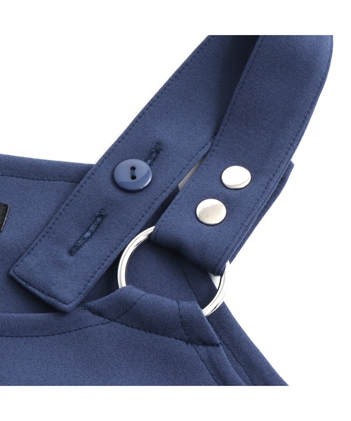 JENNI love（ジェニィラブ）の「リングストラップジャンスカ（ジャンパースカート・キッズ・ブラック/チャコールグレー/ブルー・150cm/140cm/160cm/130cm）」の16枚目の写真