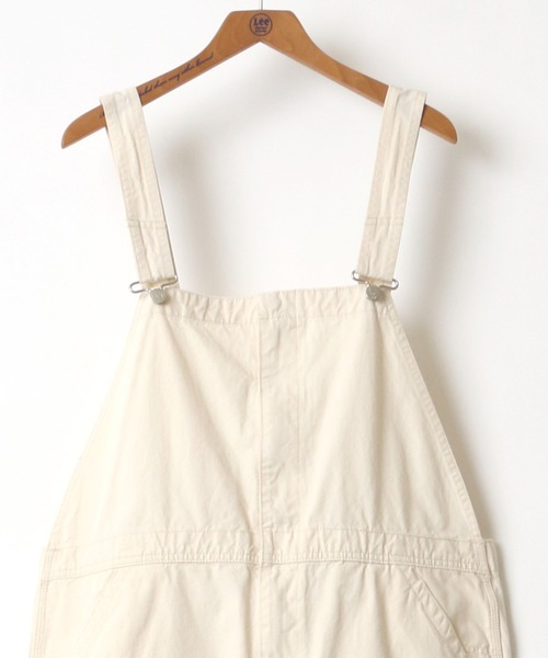 Lee(リー)の「Lee/リー LEE LITE BIB ALLS/オーバーオール/サロペット(サロペット/オーバーオール・レディース・ブラック/インディゴブルー/キナリ/ワンウォッシュ/ライトインディゴブルー・S/M/L/XL)」の8枚目の写真