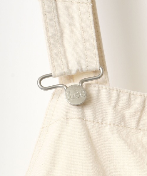 Lee(リー)の「Lee/リー LEE LITE BIB ALLS/オーバーオール/サロペット(サロペット/オーバーオール・レディース・ブラック/インディゴブルー/キナリ/ワンウォッシュ/ライトインディゴブルー・S/M/L/XL)」の20枚目の写真