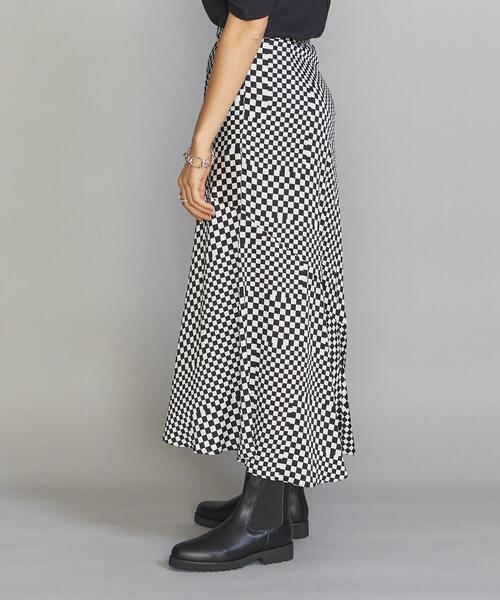 PROVOKE （プロヴォーク）の「＜provoke＞チェッカー マキシスカート◆（スカート・レディース・ブラック・FREE）」の7枚目の写真