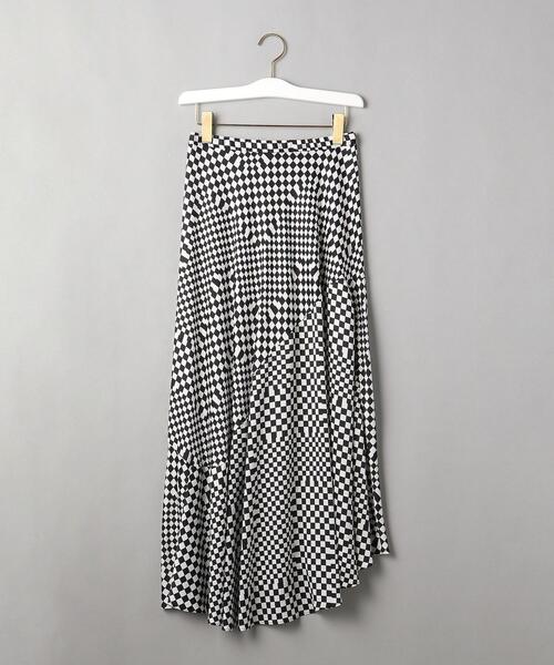 PROVOKE （プロヴォーク）の「＜provoke＞チェッカー マキシスカート◆（スカート・レディース・ブラック・FREE）」の5枚目の写真