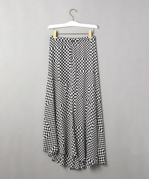 PROVOKE （プロヴォーク）の「＜provoke＞チェッカー マキシスカート◆（スカート・レディース・ブラック・FREE）」の4枚目の写真