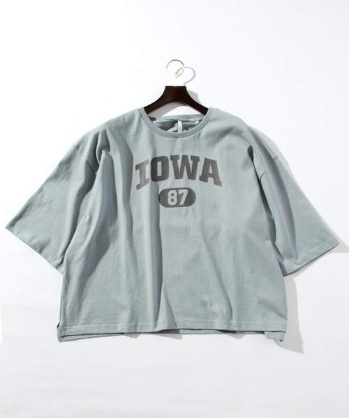THISIS（ディスイズ）の「プリントTシャツ（Tシャツ/カットソー・メンズ・ホワイト/サックスブルー/グリーン/グレイッシュベージュ/チャコール・MEDIUM/LARGE）」の5枚目の写真